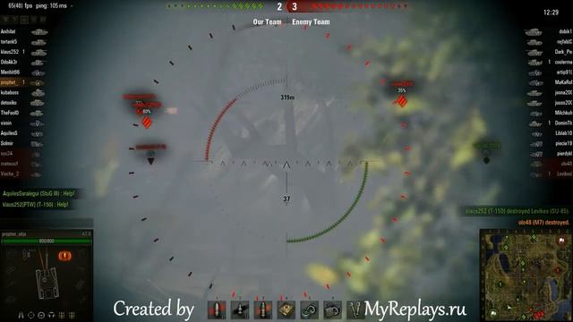 WOT: Slough - AT 8 - 4 frags - смотреть онлайн