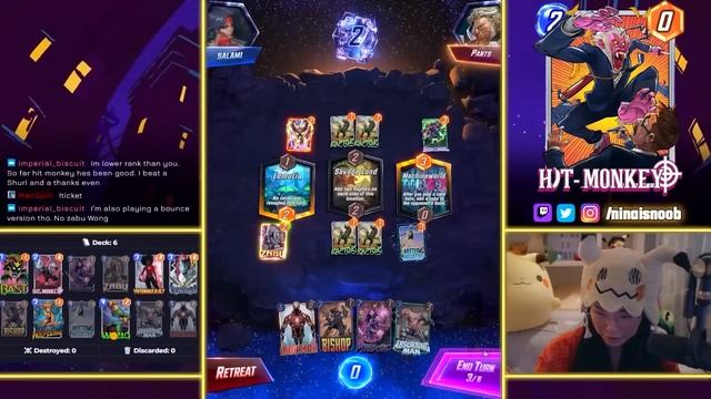 INSANE Negative HIT MONKEY Deck 🐒🌴 Marvel Snap смотреть онлайн