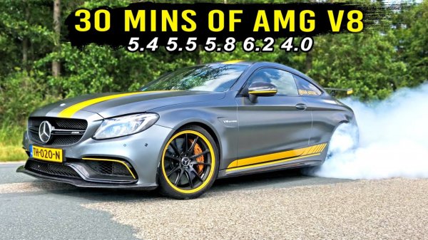 ЛУЧШИЕ V8 от AMG - C63 E63 S63 AMG GT BRABUS Black Series AutoTopNL