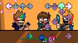 Батл на ночь,  когда наступает очередь противника, мод меняется — Friday Night Funkin'