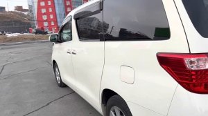 ПРОДАНО - TOYOTA ALPHARD 4WD 2012 ПОЛНАЯ ПОШЛИНА В НАЛИЧИИ АЛЬФАРД VELLFIRE