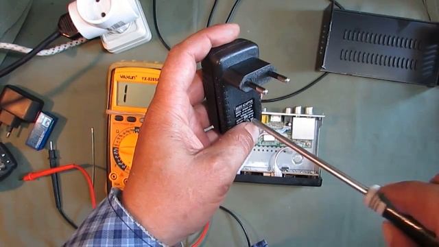 DVB-T2. Отдельный блок питания. Ремонт и причины.