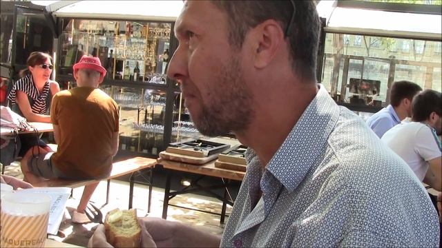 Устрицы в Париже. ресторан MAQUEREAUX на берегу Сены смотреть онлайн