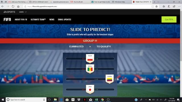 World Cup Russia 2018 Simulator EA sports смотреть онлайн