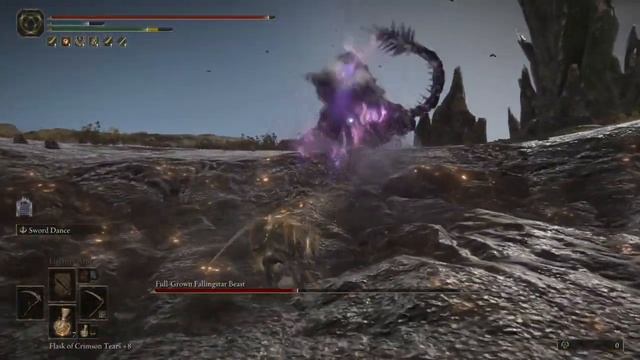 Full Grown Falling Star Beast Solo Fight смотреть онлайн