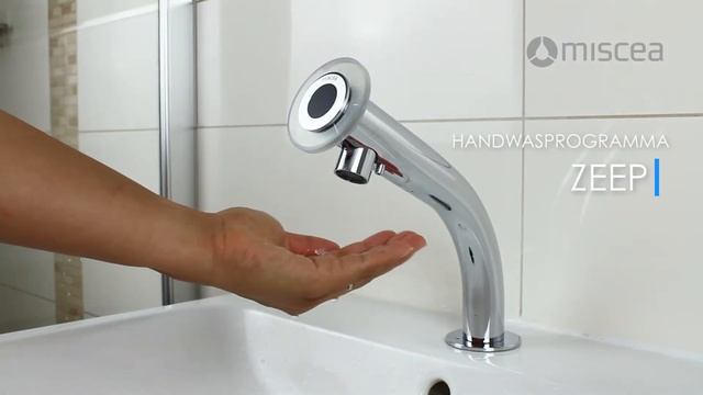 NL Miscea Sensor Kranen Met Het Automatische Handwasprogramma Voor Openbare Ruimtes