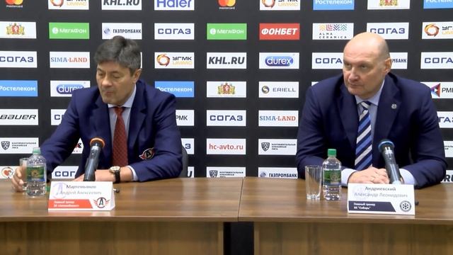 «Автомобилист» – «Сибирь». Пресс-конференция смотреть онлайн