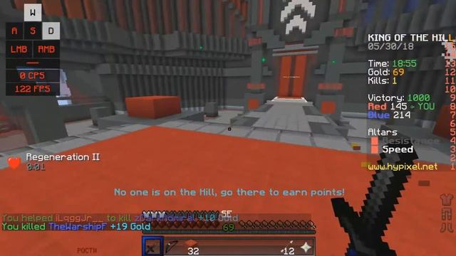 НОВАЯ МИНИ-ИГРА!? [Hypixel King Of The Hill Mini-Game Minecraft] смотреть онлайн