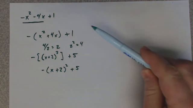 Convert to vertex form with a negative x squared смотреть онлайн