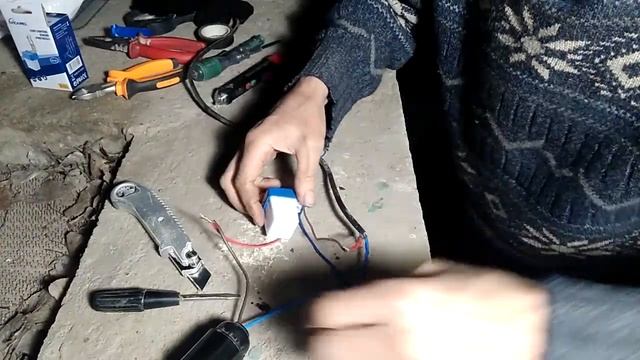 Как подключить датчик день ночь смотреть онлайн
