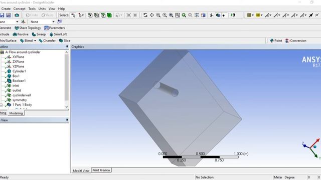 ANSYS FLUID FLUENT Tutorial 4.0- Flow over cylinder #ansys#ansysfluent#ansystutorial #cfd#simulatio смотреть онлайн