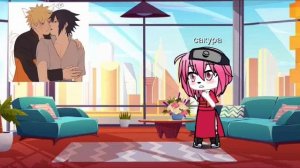 Реакция персонажей из «Наруто» на шипы|1/?|Шипы Сасусаку и Каканару