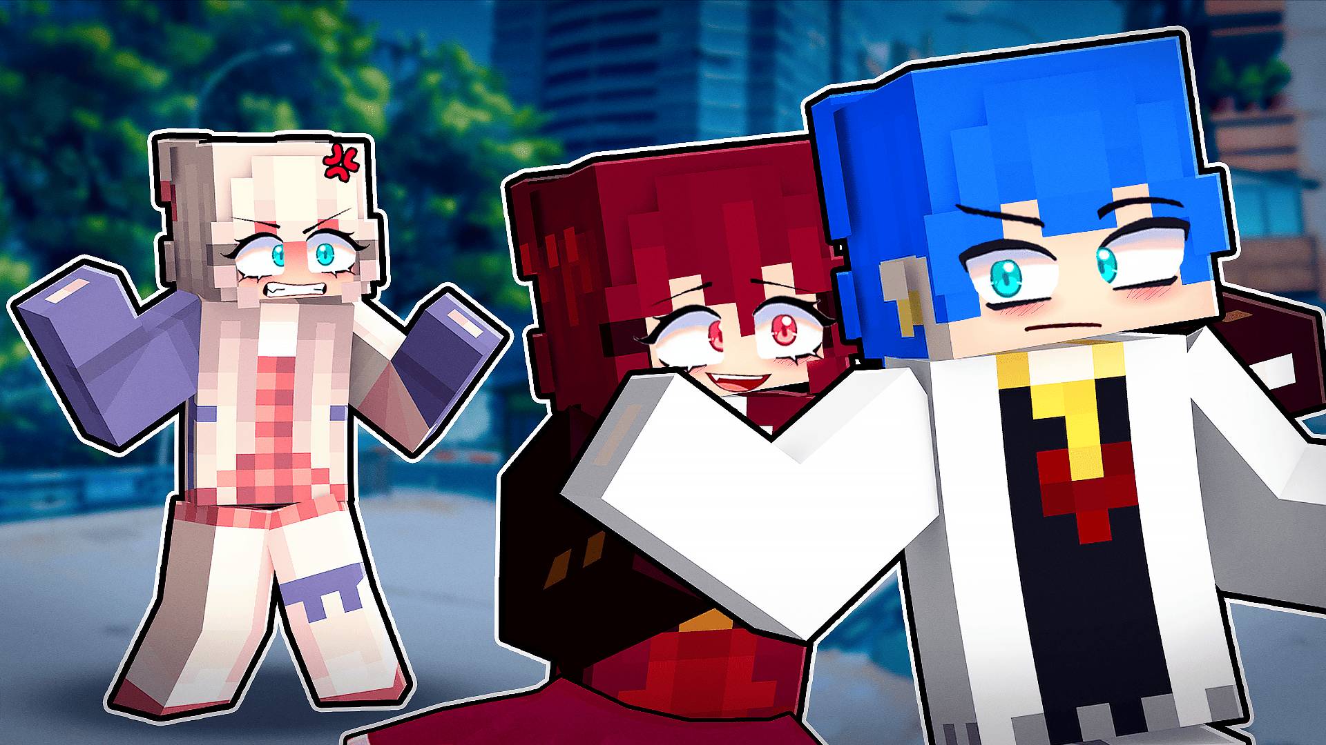 Майнкрафт но Моя Бывшая Вернулась и Моя Девушка в ЯРОСТИ! смотреть онлайн