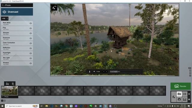 How to Create a Peaceful Forest with Lumion - Part 1 смотреть онлайн