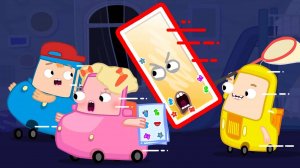 Автосемейка Вилзи — Зеркало обиделось! Весёлые мультики для детей