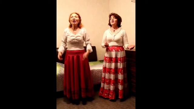 "На закате ходит парень"- дуэт "Сияна"- Исинелия и Татиана (Велена) смотреть онлайн