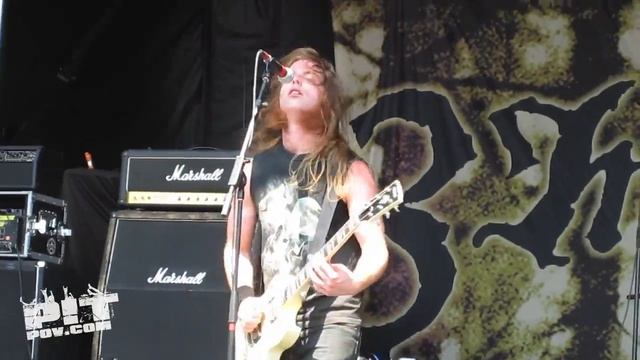 3 INCHES OF BLOOD • Night Marauders • Rockstar Mayhem Fest • Dallas • 2010 • PIT POV смотреть онлайн