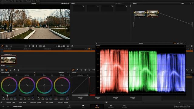 LUT в DaVinci Resolve смотреть онлайн