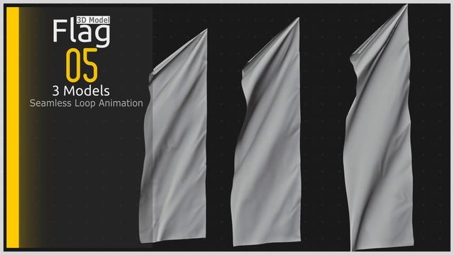Flag 05 Seamless Loop Animation смотреть онлайн