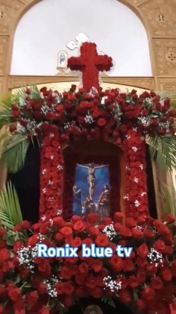 flower Arrangement  RAK CHURCH  UAE.. #uae  #dubai #church  #flowers #viral  #shorts