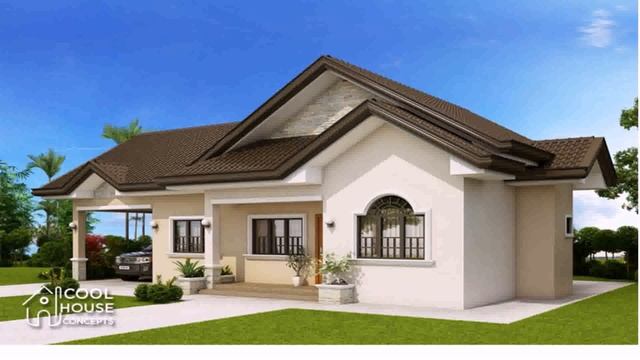 Bungalow House Design Philippines With Floor Plan смотреть онлайн