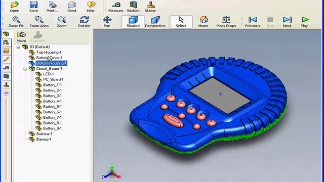 02 Interface ( SOLIDWORKS eDrawings Tutoria ) смотреть онлайн