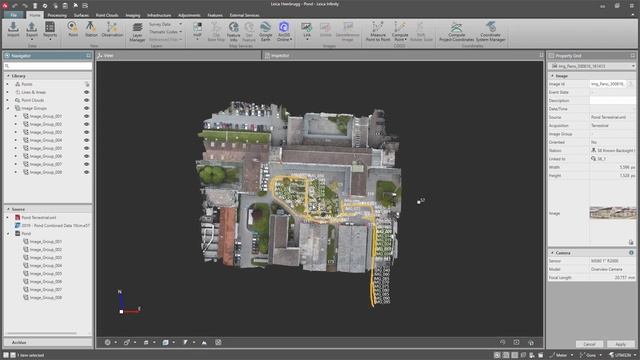 Leica Infinity - Imaging Module - How to work with GS18 I data смотреть онлайн