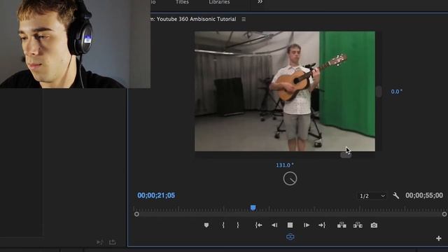 Ambisonic Audio for Youtube 360 Videos in Premiere Pro - Advanced Tutorial смотреть онлайн