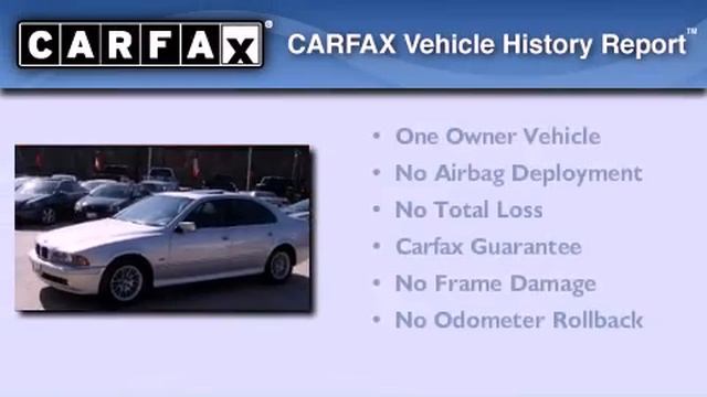 Pre-Owned 2003 BMW 530iA 530 i 4dr Sedan 5-Spd Auto Lthr Snr смотреть онлайн