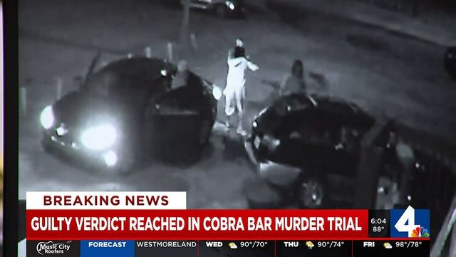 Guilty verdict reached in Cobra bar murder trial смотреть онлайн