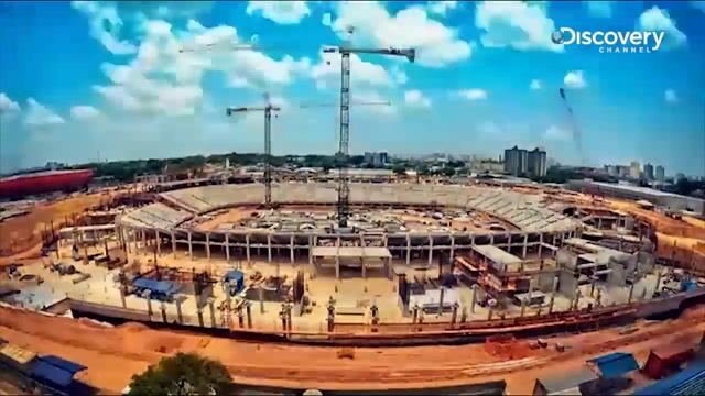 Amazon's Manaus Stadium (Timelapse) | Building The World Cup смотреть онлайн