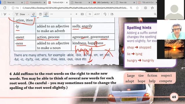 IGCSE Oxford English- Theme 2 Unit 4 -reading and vocabulary focus- prefixes and suffixes смотреть онлайн