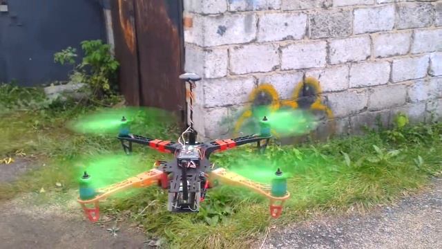 Pixhawk, режим Loiter. Первый тестовый полёт смотреть онлайн