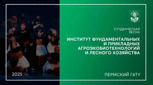 Студенческая весна Пермского ГАТУ - ИФПАЛХ