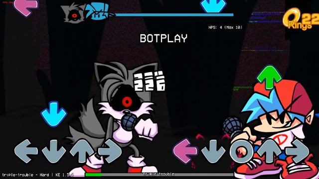 Friday Night Funkin' VS. Sonic.EXE Update 2: Story Mode - Perfect Combo (BOTPLAY) смотреть онлайн