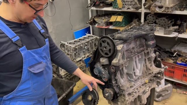 Установка ремня грм - №6 инструкция по сборке дизельного мотора Вольво. смотреть онлайн