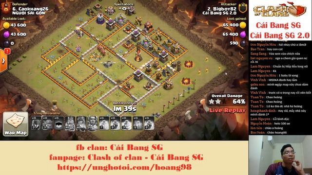 | LIVESTREAM WAR | Cai Bang SG 2.0 vs NGUOI SAI GON | 30 vs 30 | | TH11 l | #63 смотреть онлайн