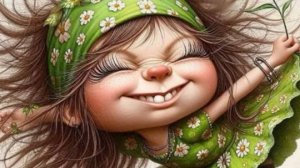 С Днем Смеха. Поздравление с 1 апреля. Музыкальная видео открытка