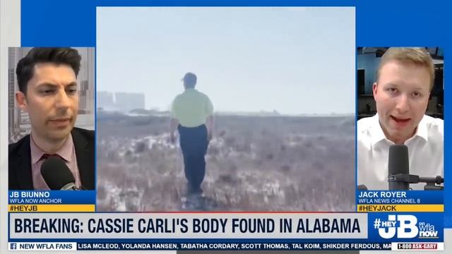 Body of missing mother Cassie Carli found in shallow grave in Alabama | #HeyJB on WFLA Now смотреть онлайн