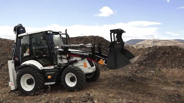 Hidromek HMK102B Supra Backhoe Loader