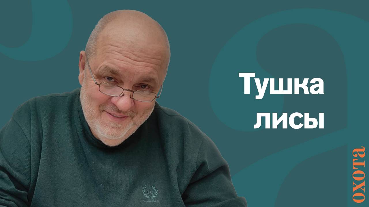 Тушка лисы. Валерий Кузенков о том, куда девать тушу лисы.