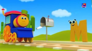 Боб Поезд животных азбука песен | 3D Обучающие видео | 3D Educational Video | Bob Animal ABC Song