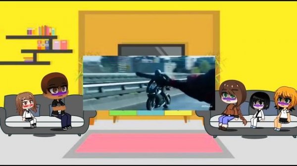 NTR Kokujin no Tenkousei react Hiroki as Deadpool |Part 2| 🇷🇺🇺🇲| Marvel