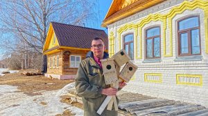 Весна на хуторе. Новая кухня готова! Решил квартирный вопрос у соседей. Открыл уличный сезон