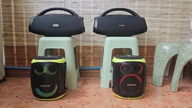 W-King D20 TWS Auidio Out To Hopestar Party 130 × 2 เปิดพร้อมกัน 4 ตัวไปเลย #wking #hopestar смотреть онлайн