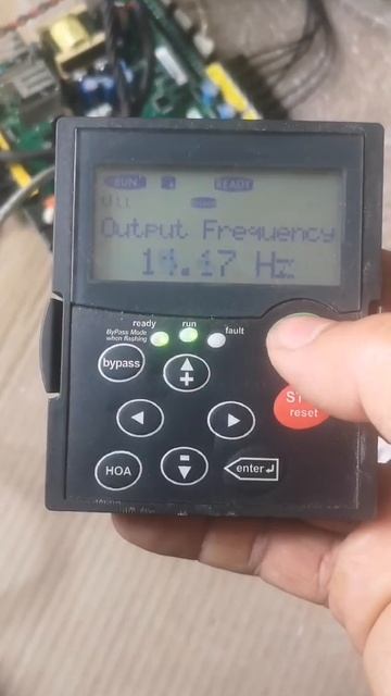 Видео тестирования платы управления и питания частотного преобразователя Vacon PC00751D 751D смотреть онлайн