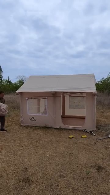 Inflatable house. Product Link in the Comments! смотреть онлайн