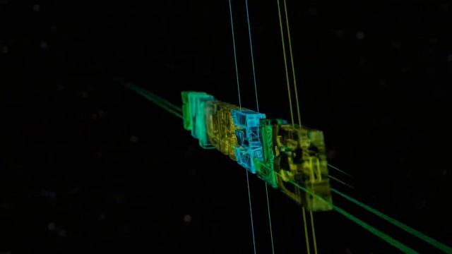 BLENDING - DubstepTutorial - audio visualization created with Blender