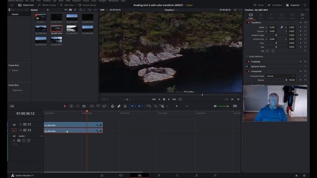 HOW TO USE A FLAT COLOR PROFILE D-CINELIKE ON YOUR DJI MINI 2 GIVES YOU MORE TO WORK WITH LOG смотреть онлайн