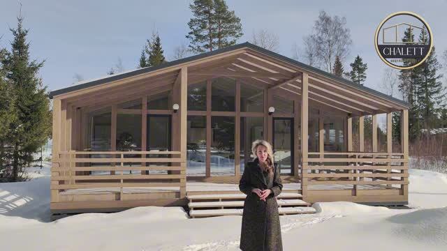 Модульные дома CHALETT ОБЗОР ДОМА #модульныедома
